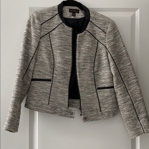 Cropped work jacket
